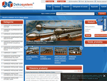 Tablet Screenshot of dekosystem.com.pl